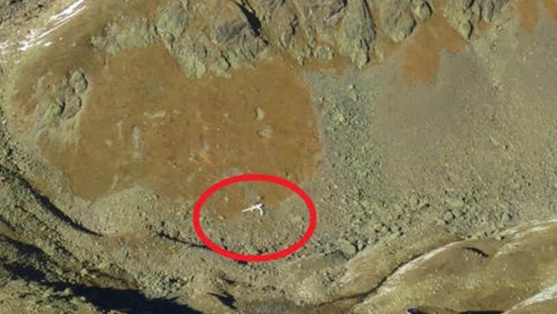 Das Flugzeugwrack wurde im Gebiet Tschuggentälli gefunden.