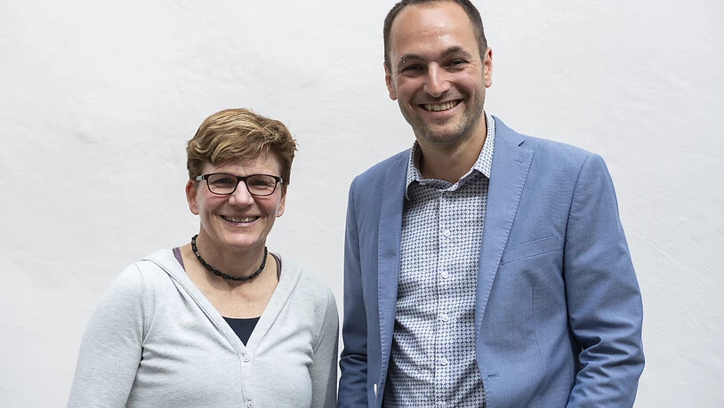 Brigitte Wolf von den Grünen und SP-Nationalrat Mathias Reynard wollen im Kanton Wallis mit Unterstützung der Christlichsozialen gemeinsam in den Ständeratswahlkampf ziehen.