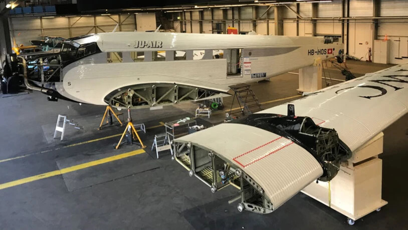 Alle drei Maschinen der Ju-Air werden bis 2021 komplett saniert.