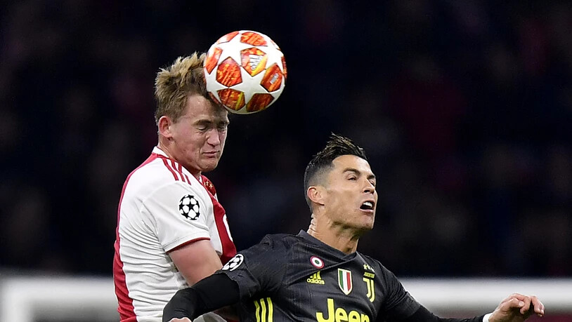 Mathijs de Ligt und Ajax wollen gegen Cristiano Ronaldo und Juventus hoch hinaus