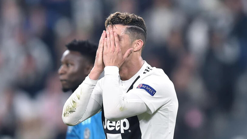 117 Mio Euro hat er gekostet, am Ende blieb nur die Enttäuschung: Auch Ronaldo führt Juventus nicht zum Triumph