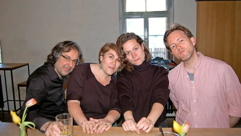 Vier, die sich verstehen: Marco Santilli Rossi, Astrid Alexandre, Billie Bird und Christoph Trummer (von links).