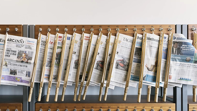 Die Werbeeinnahmen der Zeitungen und Zeitschriften sind im vergangenen Jahr erneut gesunken. (Archivbild)
