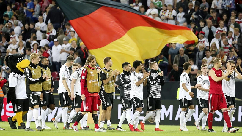 Ein Fussballfest feierte die deutsche Nationalmannschaft in Mainz beim 8:0 über Estland
