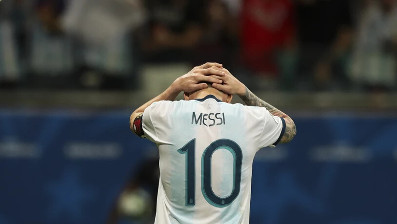 Lionel Messi steht mit Argentinien an der Copa America mit dem Rücken zur Wand