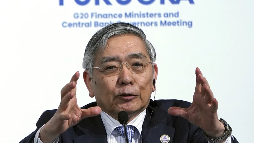 Haruhiko Kuroda ist der Chef der japanischen Notenbank (Archivbild).