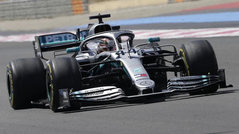 Start-ZIel-Sieg für Lewis Hamilton im Mercedes-Silberpfeil