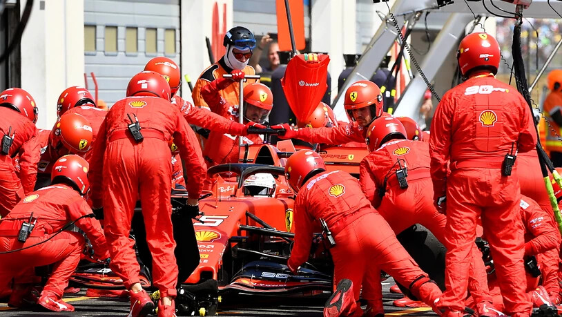Dank einem Boxenstopp in der vorletzten Runde konnte sich Ferrari-Fahrer Sebastian Vettel in der letzten Runde mit der schnellsten Rennrunde einen zusätzlichen WM-Punkt sichern