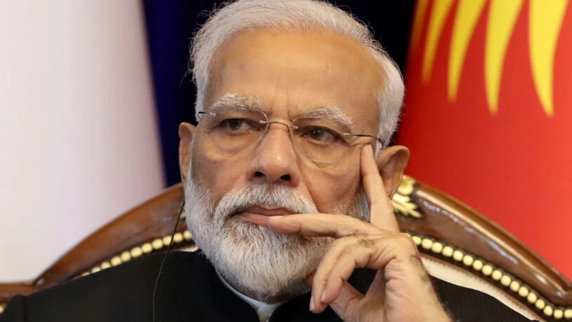 Nach einem Zelteinsturz mit mindestens 15 Toten hat der indische  Premierminister Narendra Modi (im Bild) angekündigt, dass die Regierung die Familien der Getöteten finanziell entschädigen wird. (Archivbild)