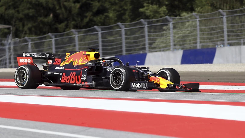Max Verstappen im Red Bull wiederholte beim GP von Österreich in Spielberg seinen Sieg aus dem Vorjahr