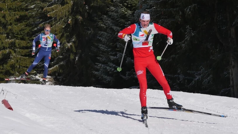 Der Bündner Gion Schnyder ist der derzeit stärkste Schweizer Ski-Orienteriungsläufer.