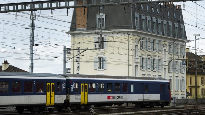 Der Bahnverkehr zwischen Yverdon-les-Bains VD und Lausanne ist behindert. Auf der Strecke fallen zahlreiche Züge aus. (Symbolbild)
