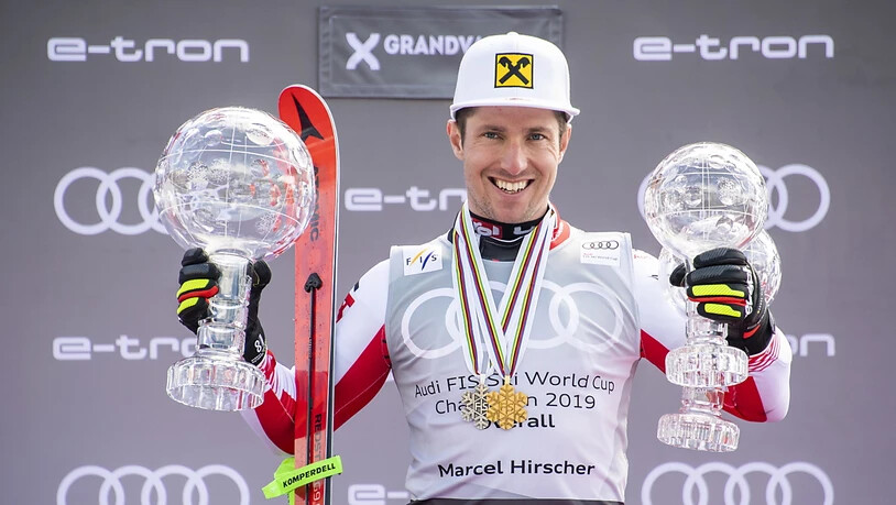 Hamstert Marcel Hirscher weiter Pokale und Medaillen: Der österreichische Ski-Superstar hat noch nicht über seine sportliche Zukunft entschieden