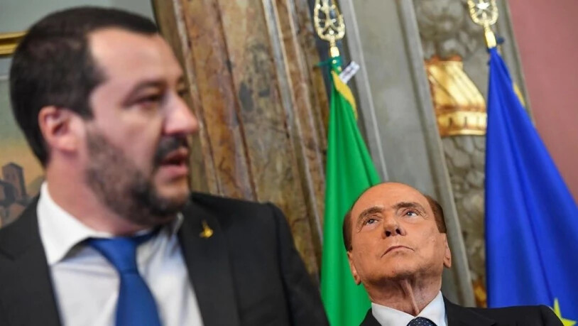 Lega-Chef Matteo Salvini arbeitet anscheinend an einer Allianz mit Forza Italia von Silvio Berlusconi. (Archivbild)