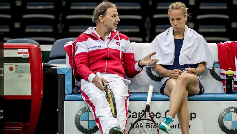 Heinz Günthardt und Viktorija Golubic treffen in der 1. Runde im Fed Cup 2020 auf Kanada