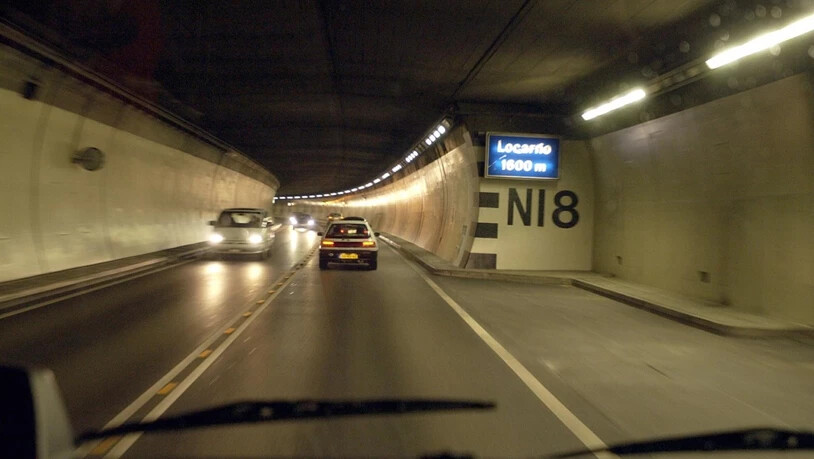 Nische im Mappo-Morettina-Tunnel bei Locarno. (Archivbild)