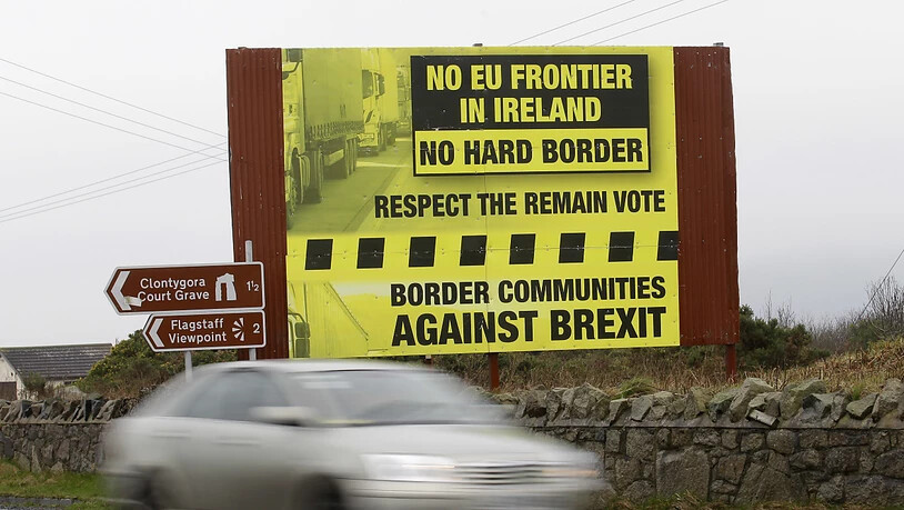 Irland droht bei hartem Brexit laut Studie Wohlstandsverlust. (Archiv)