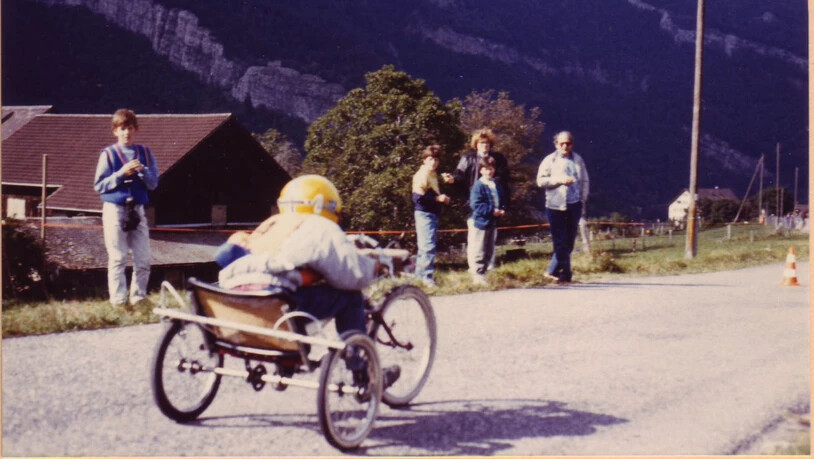 So sahen Seifenkistenrennen in den 1980er Jahren aus.