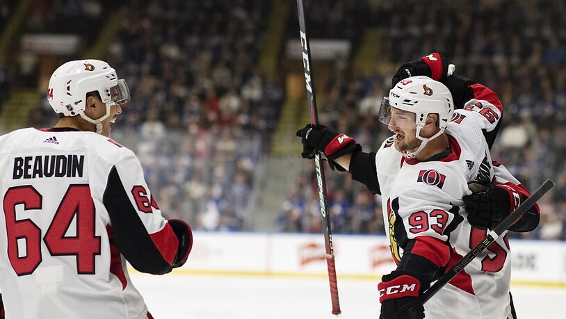 Trotz guten Leistungen wird Tristan Scherwey das Trikot der Ottawa Senators in dieser Saison nicht mehr tragen