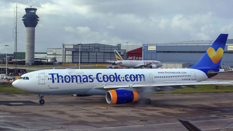 Der britische Reisekonzern Thomas Cook ist Pleite. Betroffen sind rund 600'000 Urlauber. Ab Montag sind alle Flüge gestrichen. (Symbolbild)