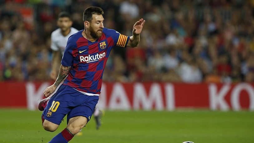 Lionel Messi feierte in Barcelona sein Zirkus-Debüt