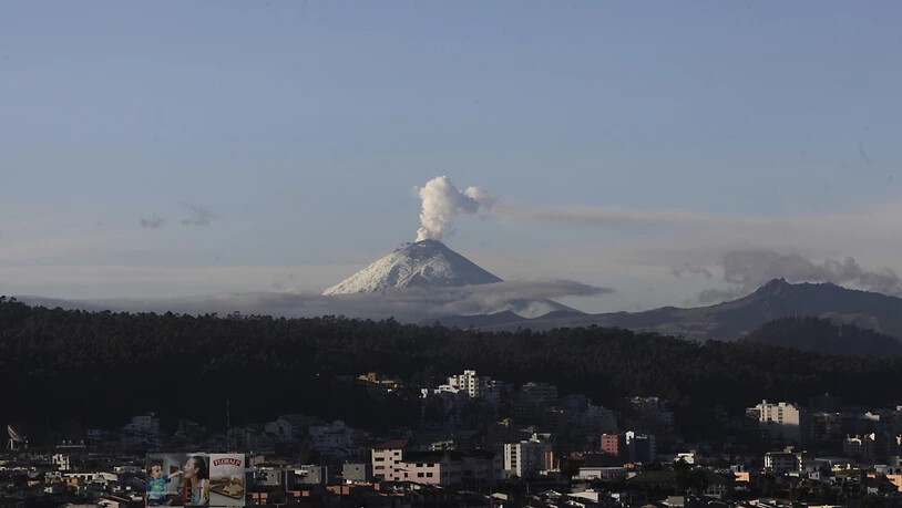 Der Vulkan Cotopaxi von Quito aus gesehen. (Archivbild).