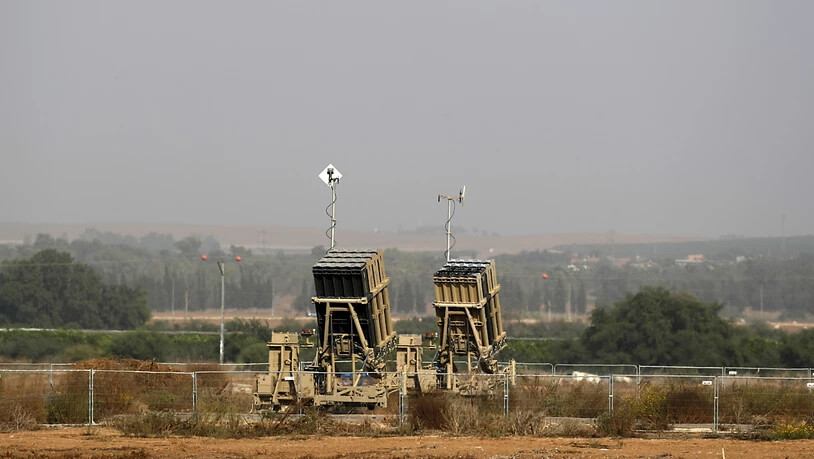Das Raketenabwehrsystem Israels, Iron Dome, hat am Dienstagmorgen vier Geschosse aus Syrien abgewehrt. (Archivbild)