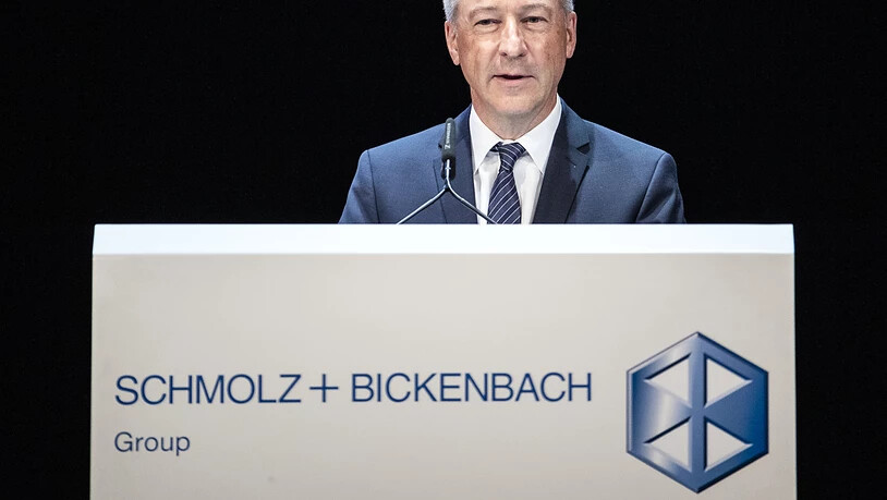 Der Stahlhersteller Schmolz + Bickenbach muss in Deutschland eine Busse in Höhe von 12,3 Millionen Euro zur Beilegung eine Kartellverfahrens bezahlen. Im Bild Verwaltungsratspräsident Jens Alder. (Archiv)
