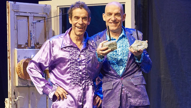 Die beiden Brüder des Comedy-Duos «Oropax» gewinnen den Arosa Humorfüller 2019.