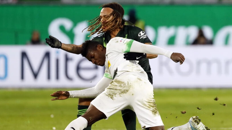 Kevin Mbabus Wolfsburg stellte Breel Embolo und Mönchengladbach ein Bein