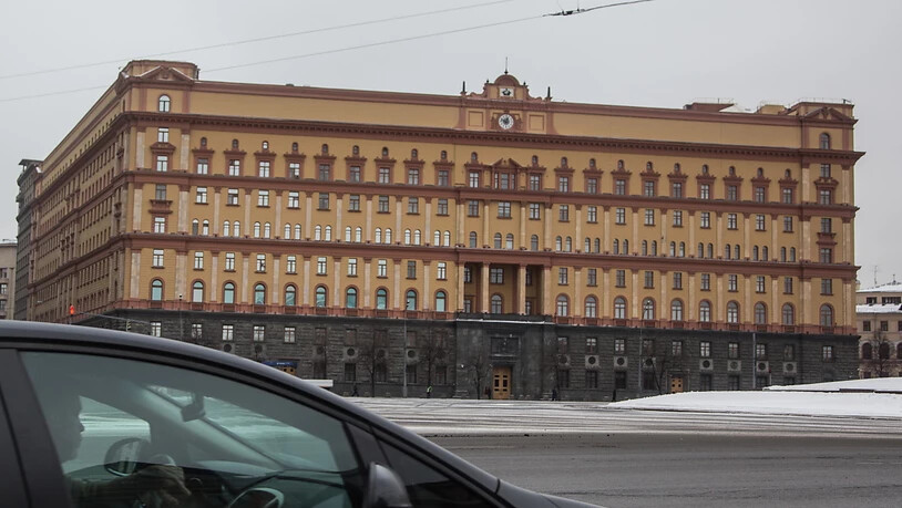 Das Geheimdienst-Hauptquartier am Moskauer Lubjanka-Platz.