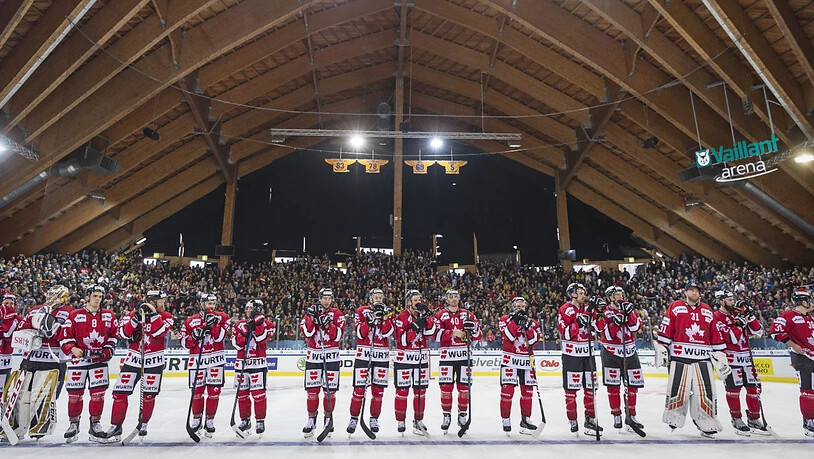Das Team Canada ist mit 15 Turniersiegen ex-aequo mit Gastgeber Davos Rekordsieger am Spengler Cup