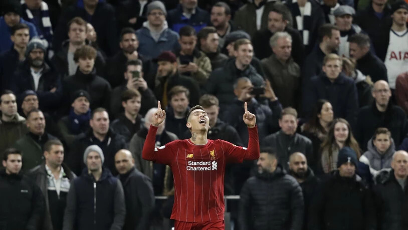Roberto Firmino ist Liverpools Matchwinner beim Auswärtssieg gegen Tottenham