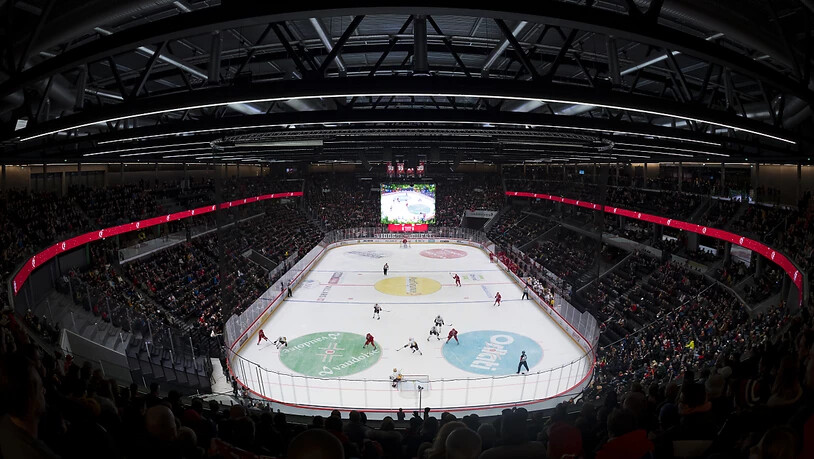 Die neue Eishockey-Arena in Lausanne ist für den Cupfinal Ajoie - Davos ausverkauft
