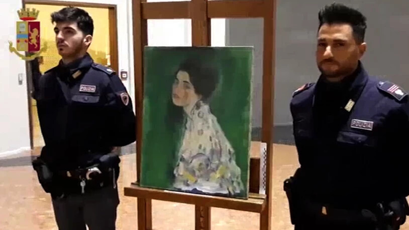 Das Gemälde "Bildnis einer Frau" war im Dezember nach fast 23 Jahren im Garten des Museums Ricci Oddi in Piacenza aufgetaucht. Dort war es 1997 verschwunden. (Archivbild)