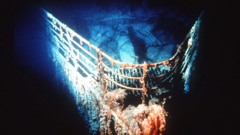 Das Wrack der "Titanic" wurde 1985 rund 650 Kilometer vor der kanadischen Küste auf dem Meeresgrund entdeckt. (Archivbild)