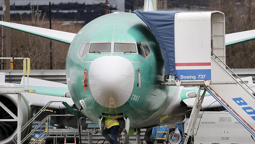 Boeing rechnet mit 737-Max-Flugverbot bis in den Sommer. (Archiv)