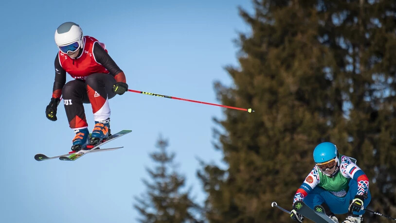 Spektakulär zu Gold: An der Schweizer Skicrosserin Marie Krista gab es an den Olympischen Jugend-Winterspielen kein Vorbeikommen