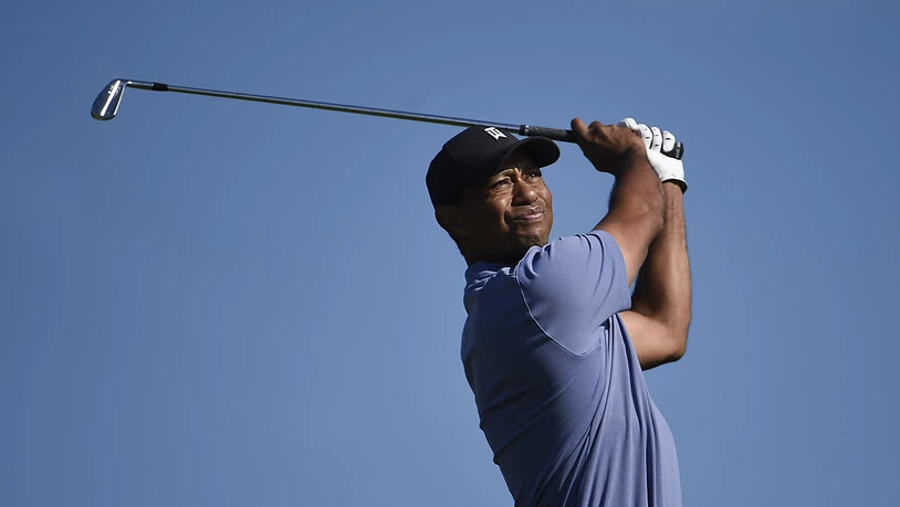Tiger Woods in der Sonne von Südkalifornien