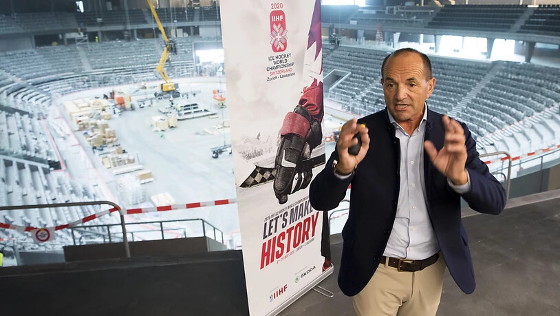 Die Eishockey-WM in der Schweiz mit Geschäftsführer Gian Gilli ist definitiv abgesagt