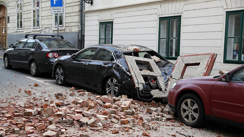 Das massive Erdbeben in der Nähe der kroatischen Hauptstadt Zagreb hinterliess starke Schäden und kostete einen 15-Jährigen das Leben.