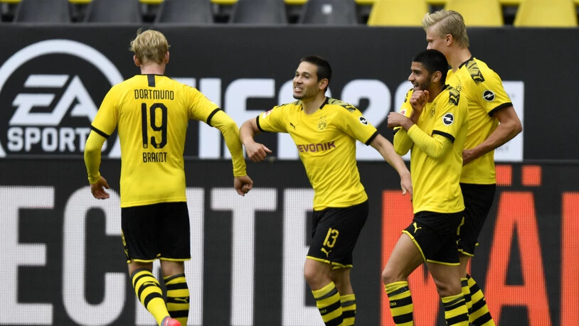 Borussia Dortmund beim Derby-Sieg gegen Schalke tadellos - auch beim Torjubel
