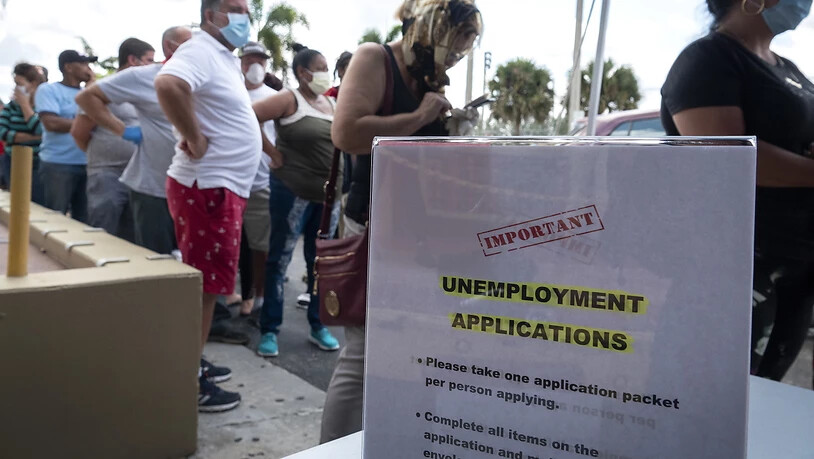 In den USA ist die Arbeitslosenquote im Mai überraschend zurückgegangen. (Archiv)