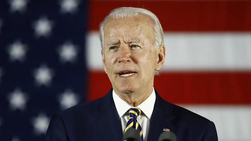 Der ehemalige US-Vizepräsident Joe Biden hat sich bei den US-Vorwahlen in weiteren Gliedstaaten als Kandidat der Demokraten durchgesetzt. (Archivbild)