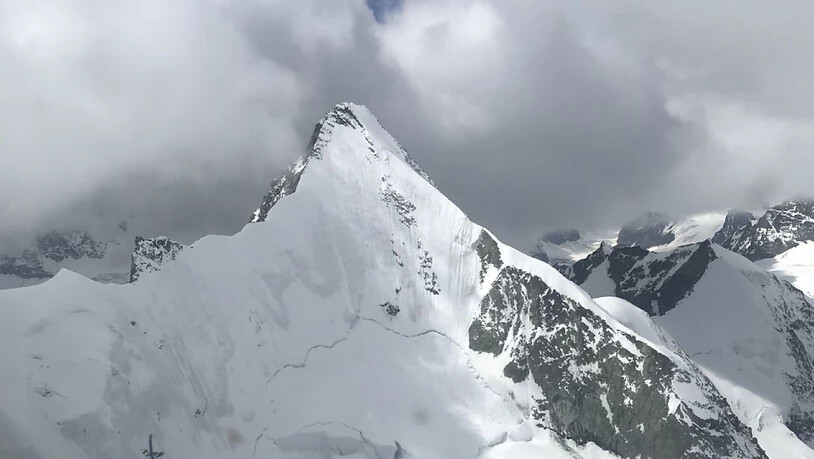 Der Gipfel des 4063 Meter hohen Obergabelhorns im Wallis.