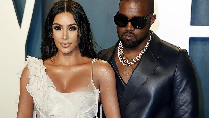 US-Rapper Kanye West hatte unter der Dusche eine Erleuchtung: Er will Präsident werden. Seine Frau Kim Kardashian-West sei seine wichtigste Beraterin. (Foto: Ringo Chiu/EPA/KEYSTONE-SDA)