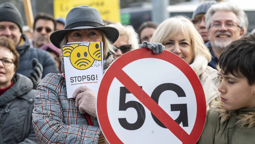 Mit einer Plattform wollen Befürworter der neuen 5G-Technologie über deren Möglichkeiten informieren. (Archivbild)