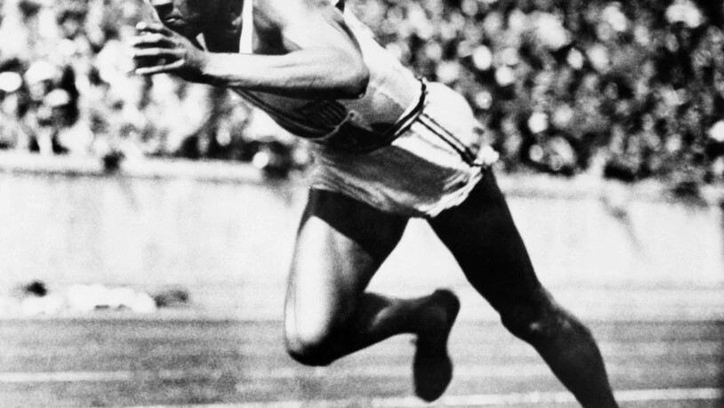 Jesse Owens, der schnellste Mann seiner Zeit.