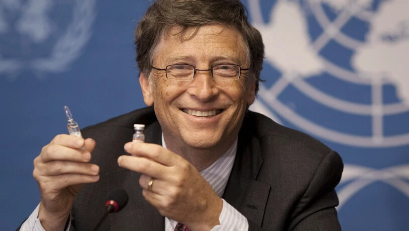 Nach Ansicht des Microsoft-Gründers Bill Gates, der sich zusammen mit seiner Frau Melinda seit Jahren für den Kampf gegen Krankheiten einsetzt, sollten im 1. Quartal 2021 mehrere Impfstoffe gegen das Coronavirus vorliegen. (Archivbild)