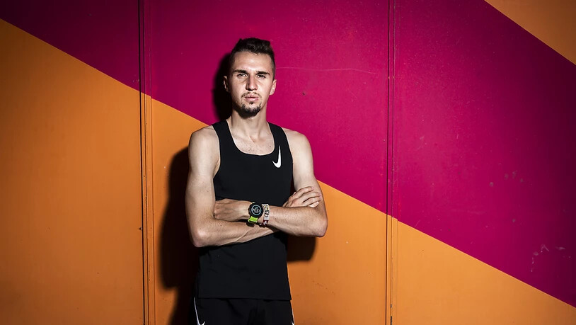 Startet am Sonntag beim Halbmarathon in Valencia und wird erstmals von seinem neuen Trainer begleitet: der 24-jährige Genfer Julien Wanders
